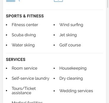They ONLY have a fitness center 